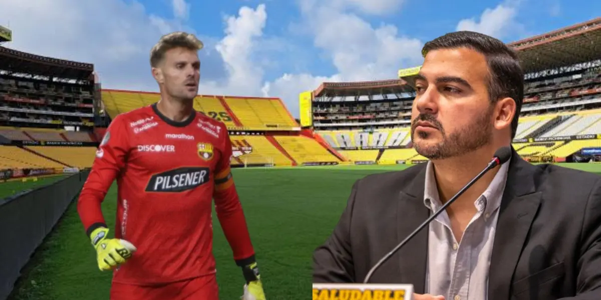 El presidente de la comisión de fútbol habló del momento que estaban decidiendo ir por la ficha del arquero argentino.