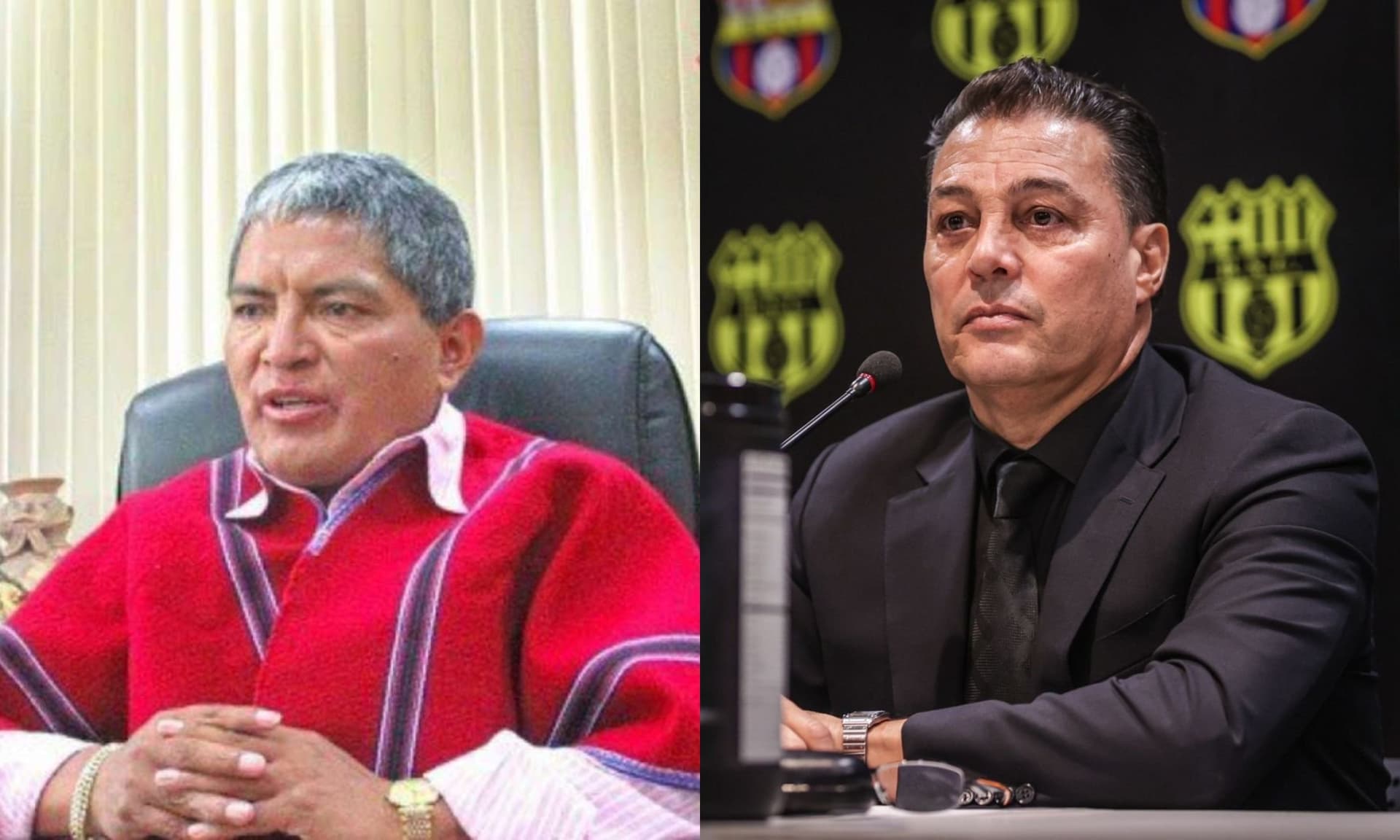 El presidente de Mushuc Runa tuvo unas palabras que no le gustarán a Alfaro Moreno