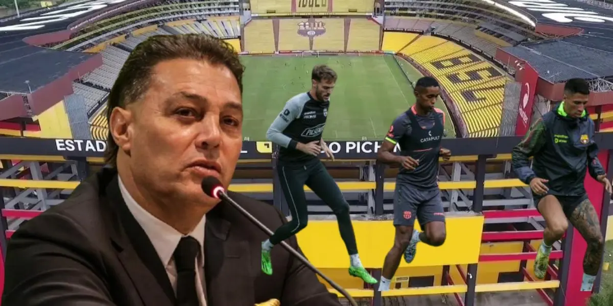 El presidente habló con varios medios de comunicación y se refirió a la posible salida de un jugador