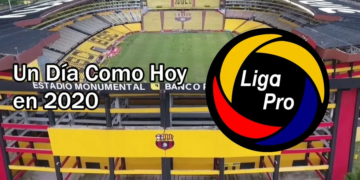 El primer equipo en regresar a jugar después de 5 meses en pandemia fue el ídolo del Ecuador
