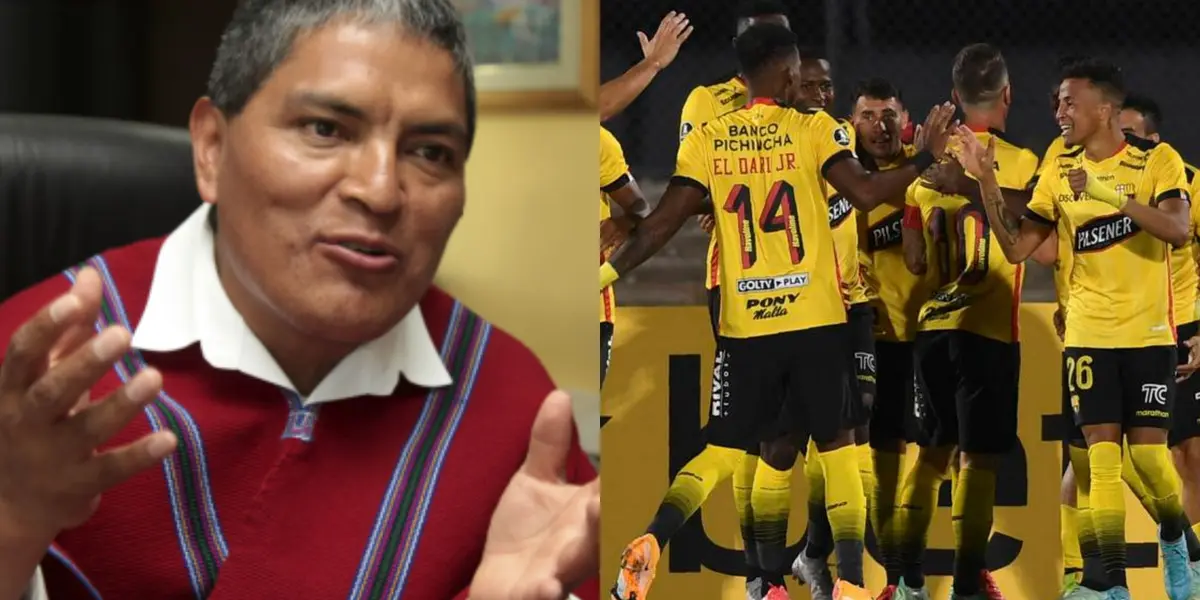 El principal dirigente de Mushuc Runa ahora quiere que el Ídolo lo ayude.