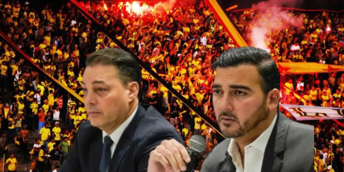 El reclamo de la hinchada de Barcelona SC a Antonio Álvarez, esto dijeron