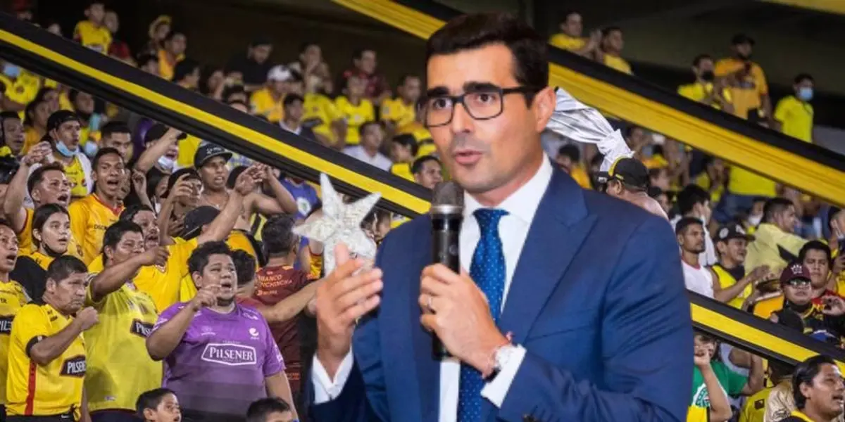 El reclamo de los hinchas de Barcelona SC a Guschmer y al Ministerio de Deporte