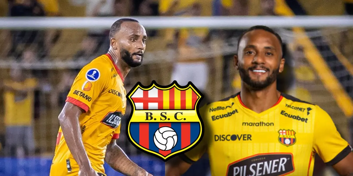 El reconocimiento que recibió Leonai Souza, ha sido un crack en Barcelona SC