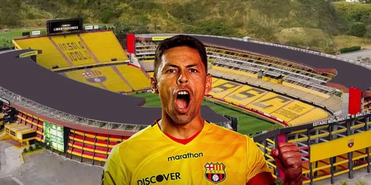El récord de Matías Oyola con Barcelona SC, hoy está de cumpleaños