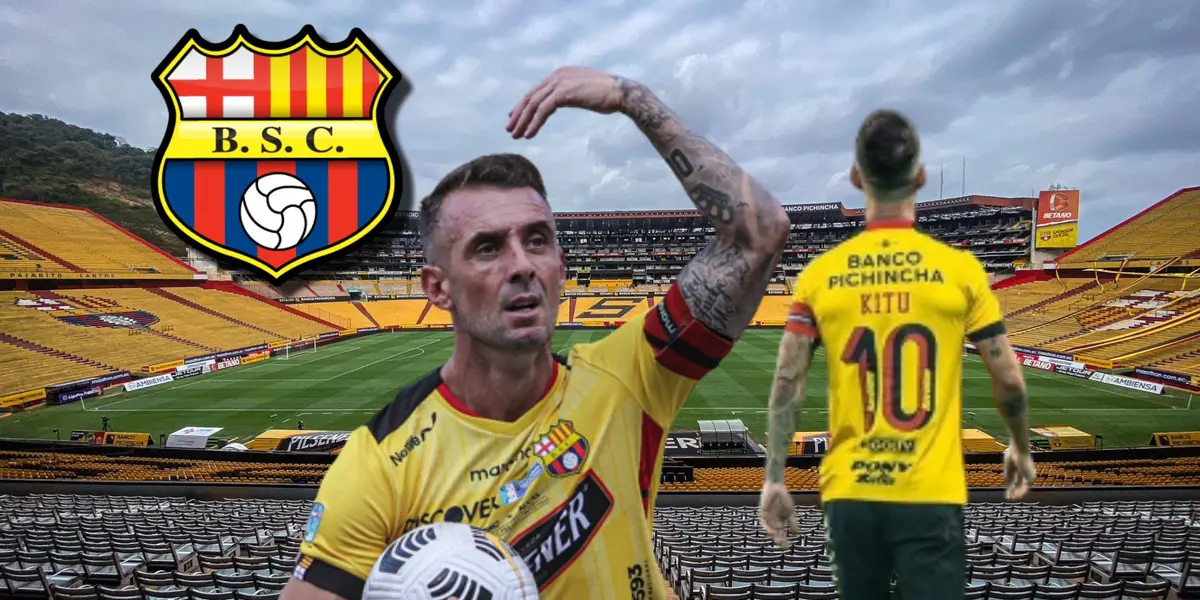 El retiro de Díaz está cerca y el jugador al que le ofreció darle la 10 de Barcelona SC