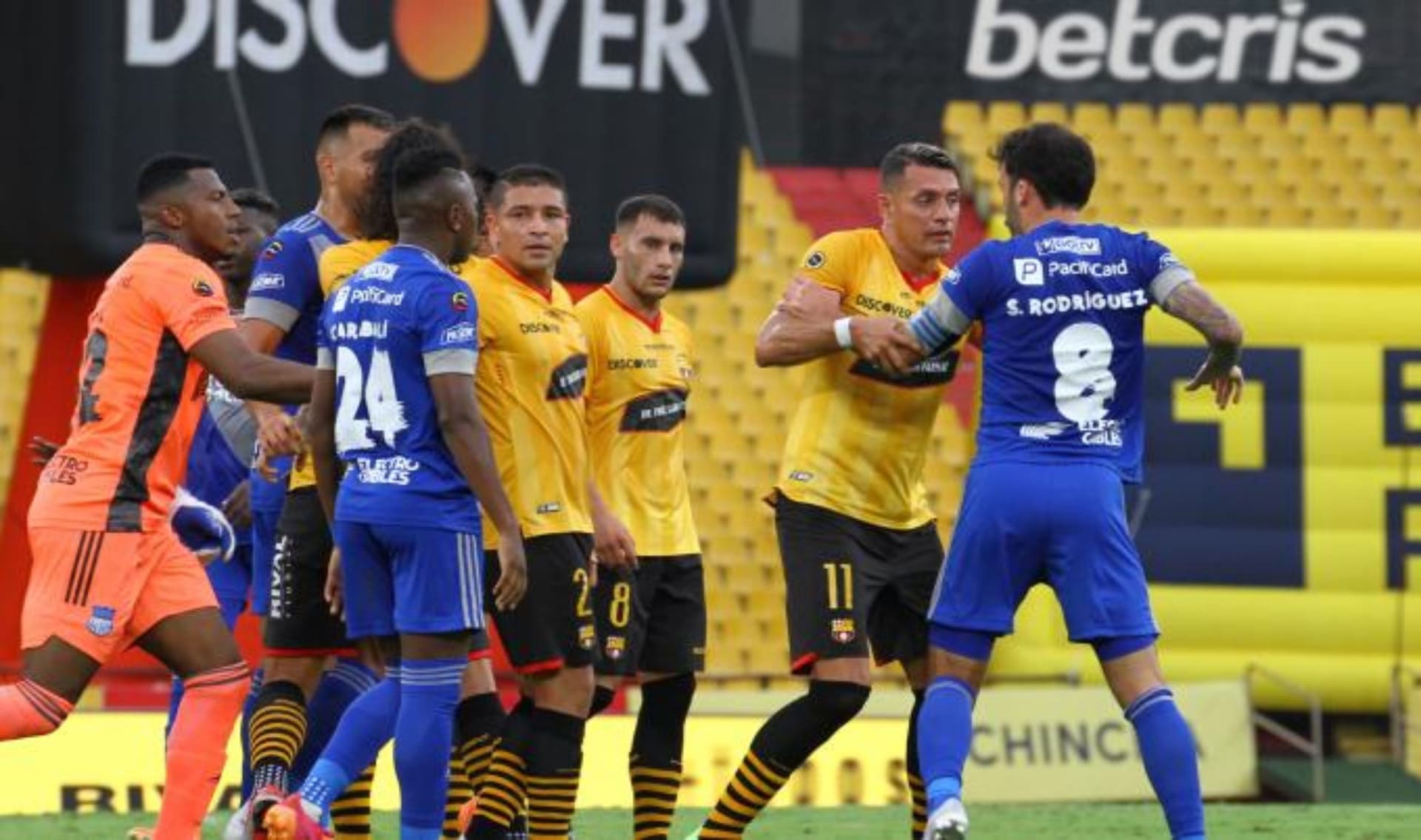 El técnico de Emelec tiene una gran fila de derrotas