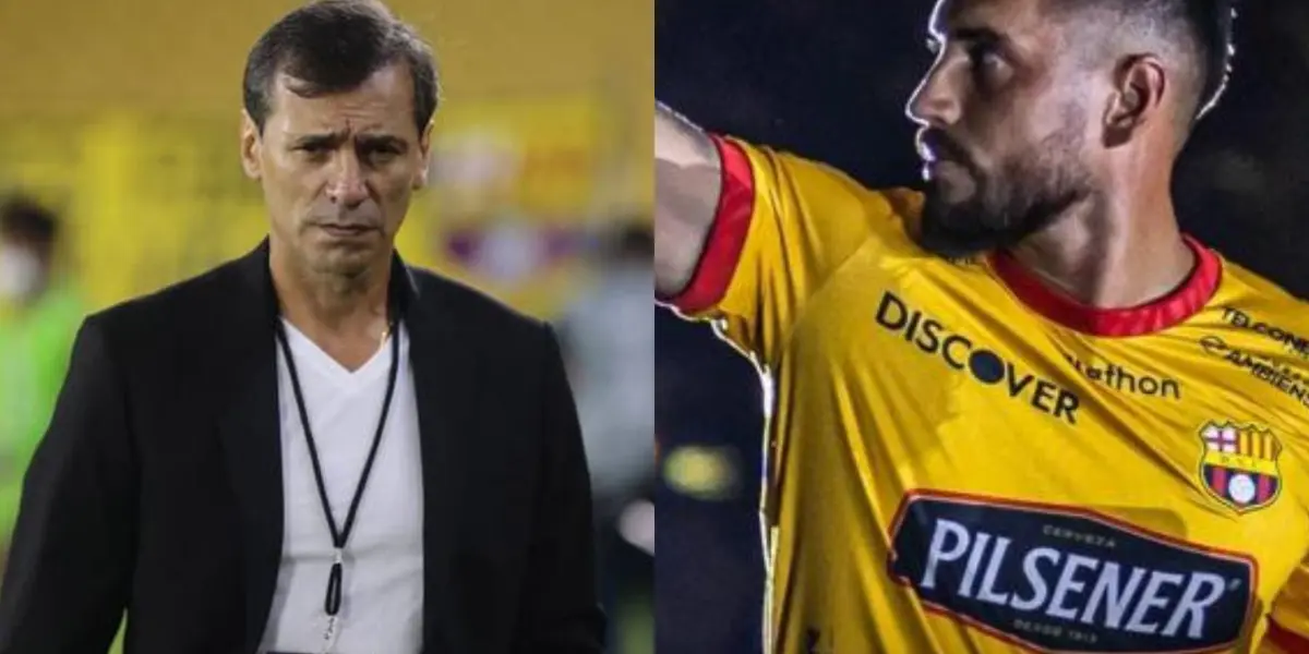 El técnico tomó esta decisión con el nuevo delantero del Ídolo