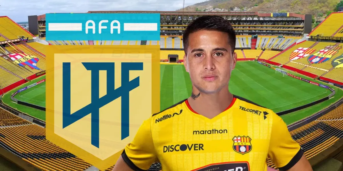 El Titi Ortiz quedó debiendo en Barcelona SC y ahora habría fichado por este equipo argentino