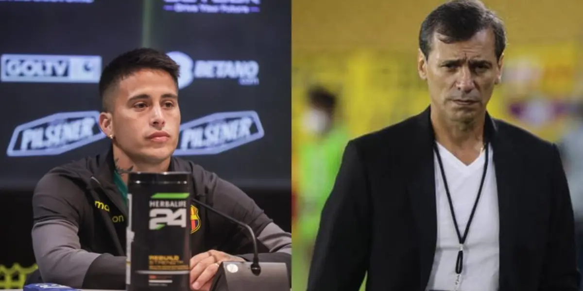 El volante argentino declaró lo que le dijo el técnico en su llegada al Ídolo.