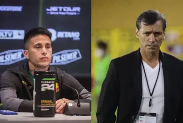 El volante argentino declaró lo que le dijo el técnico en su llegada al Ídolo.