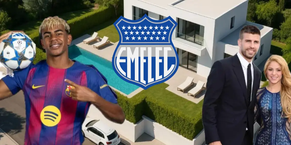 Emelec-Lamine Yamal / Foto: El Español