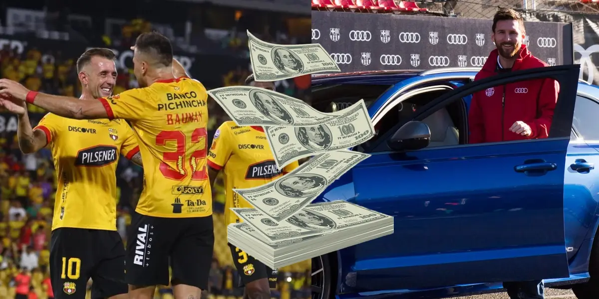 En Barcelona SC no supieron aprovechar a este jugador y ahora se da el lujo de tener el mismo carro de Messi