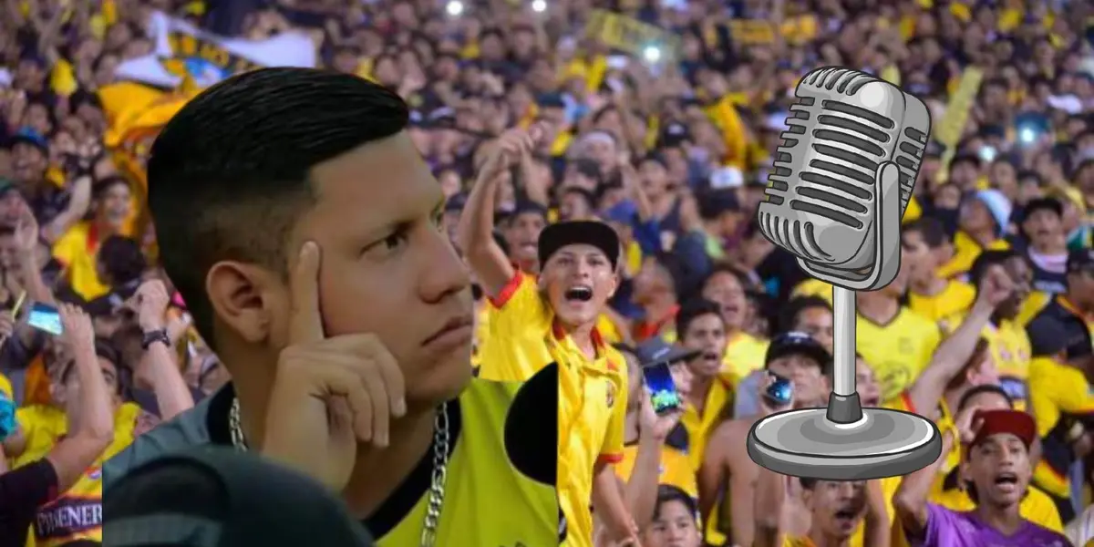 En el comienzo del segundo tiempo uno de los medios encargados de la transmisión tuvo un inconveniente que enojo al consumidor amarillo