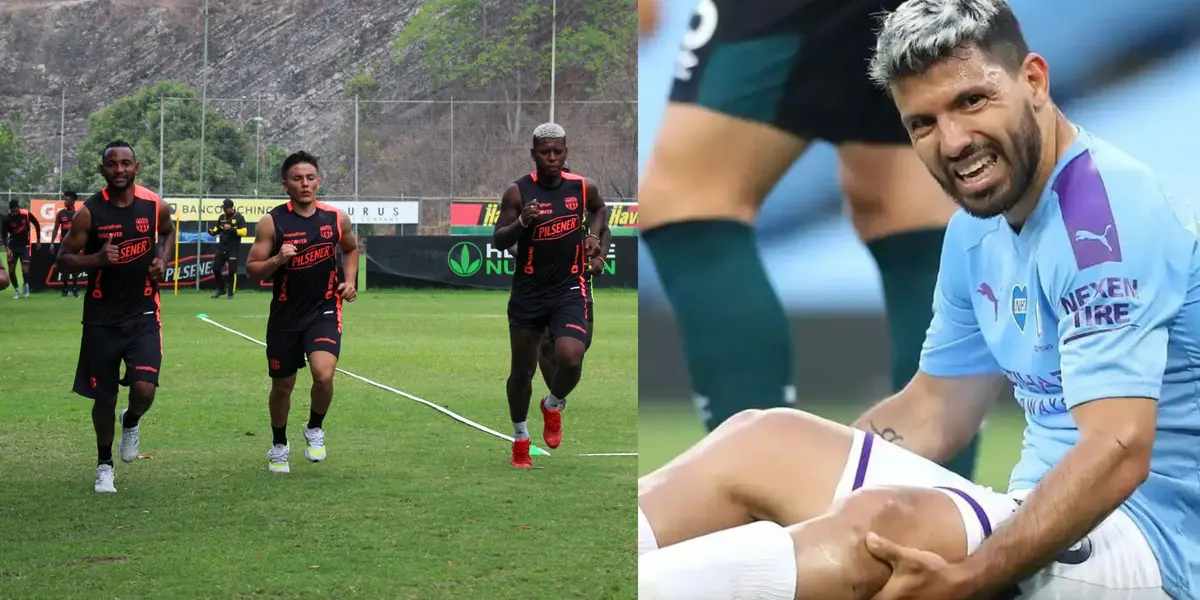 En el entrenamiento de hoy fue captado uno de los invitados para la Noche Amarilla.