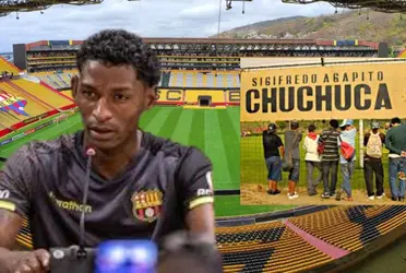 En entrenamiento de fútbol contra Libertad de Loja destacó la nueva incorporación canaria