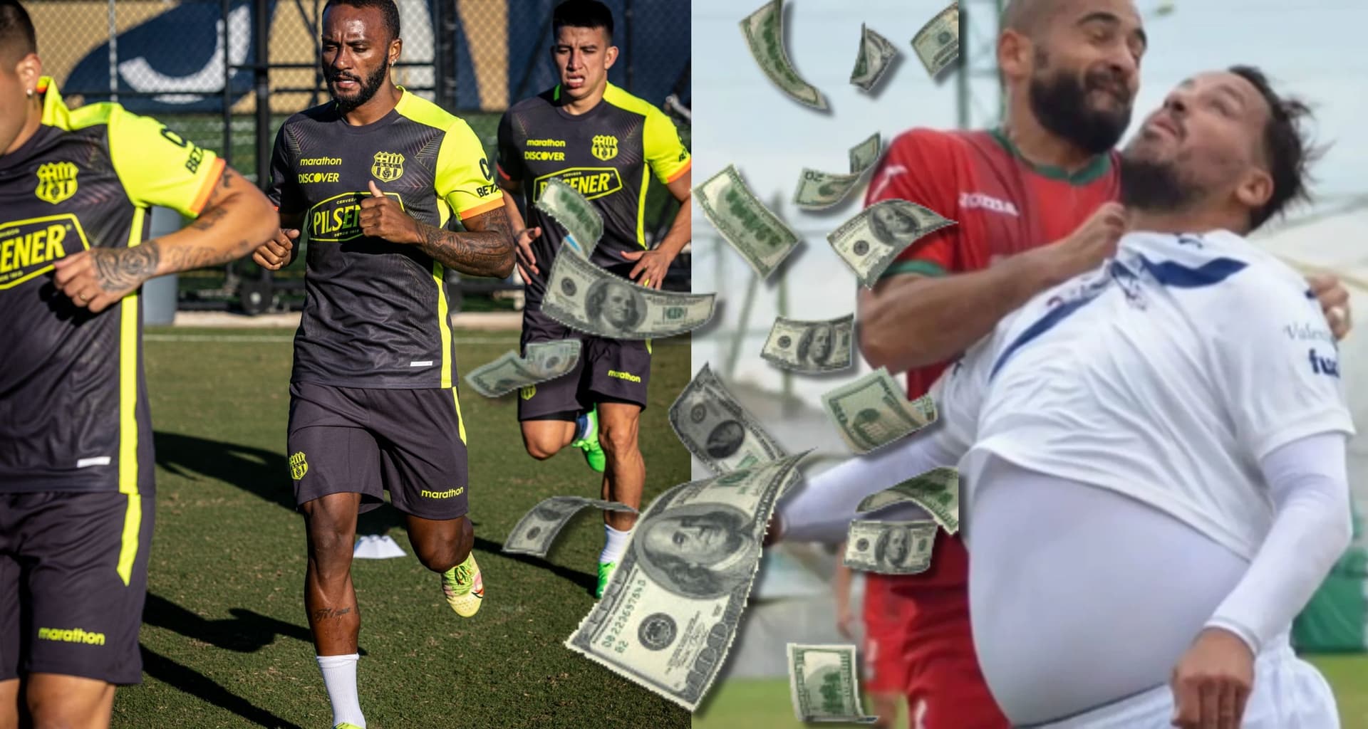 En la pretemporada de Barcelona SC se han visto puntos bajos y que preocupan por su peso así como su bajo nivel de juego