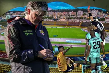 En rueda de prensa, el director técnico de Barcelona, mostró su desazón por no llevarse los tres puntos pero se siente tranquilo por como jugó el equipo.