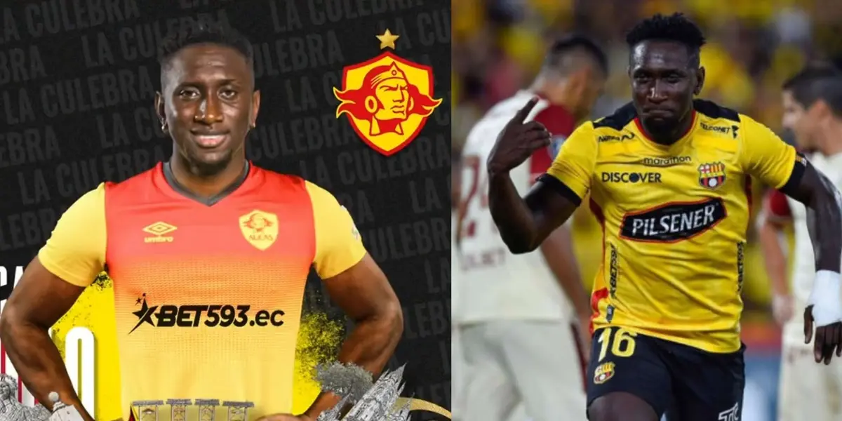 Erick ‘La Culebra’ Castillo es nuevo futbolista de Aucas y ya jugó