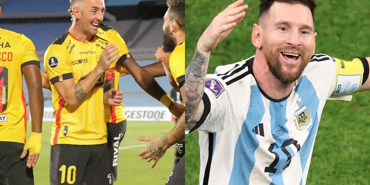 Este delantero que pasó por el Ídolo le hizo un regalo especial al astro argentino.