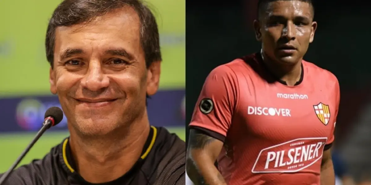 Este jugador llegó en mejores condiciones físicas que Mario Pineida, pero Bustos no lo hará jugar.