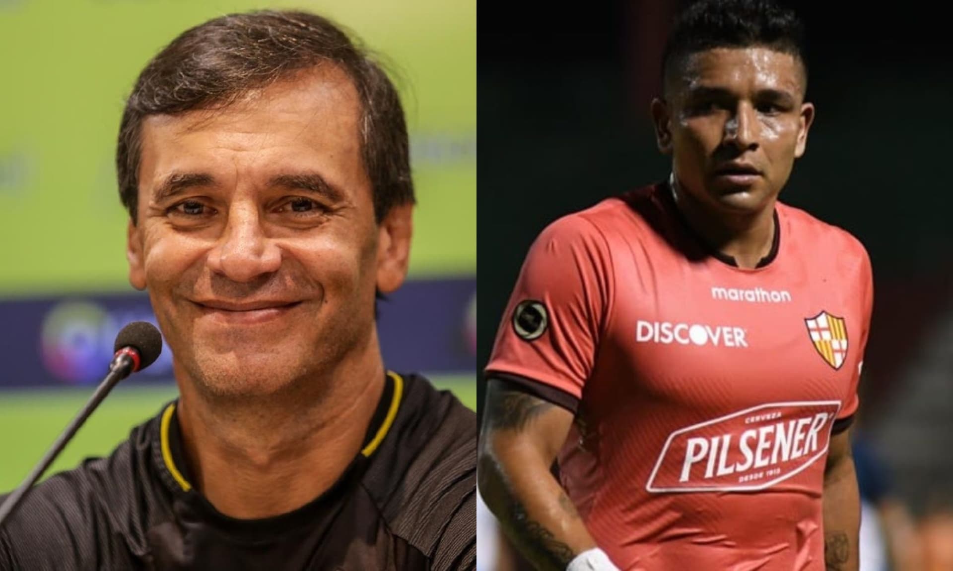 Este jugador llegó en mejores condiciones físicas que Mario Pineida, pero Bustos no lo hará jugar.