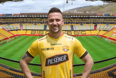 Esto dijeron en Barcelona SC de Jonatan Bauman, está lesionado y no jugaría contra Aucas