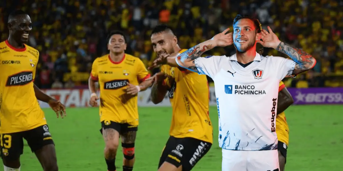 Ezequiel Piovi no se olvida de Barcelona SC y aún le arde