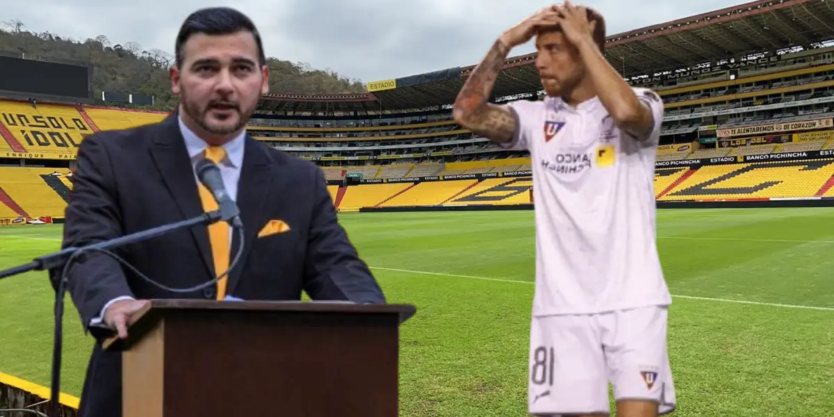 Ezequiel Piovi y Antonio Álvarez (Foto tomada de: Barcelona SC/API)