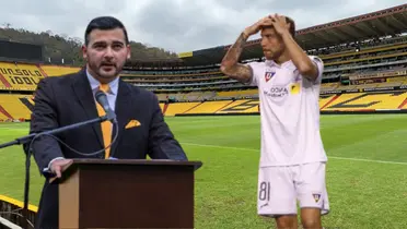 Ezequiel Piovi y Antonio Álvarez (Foto tomada de: Barcelona SC/API)