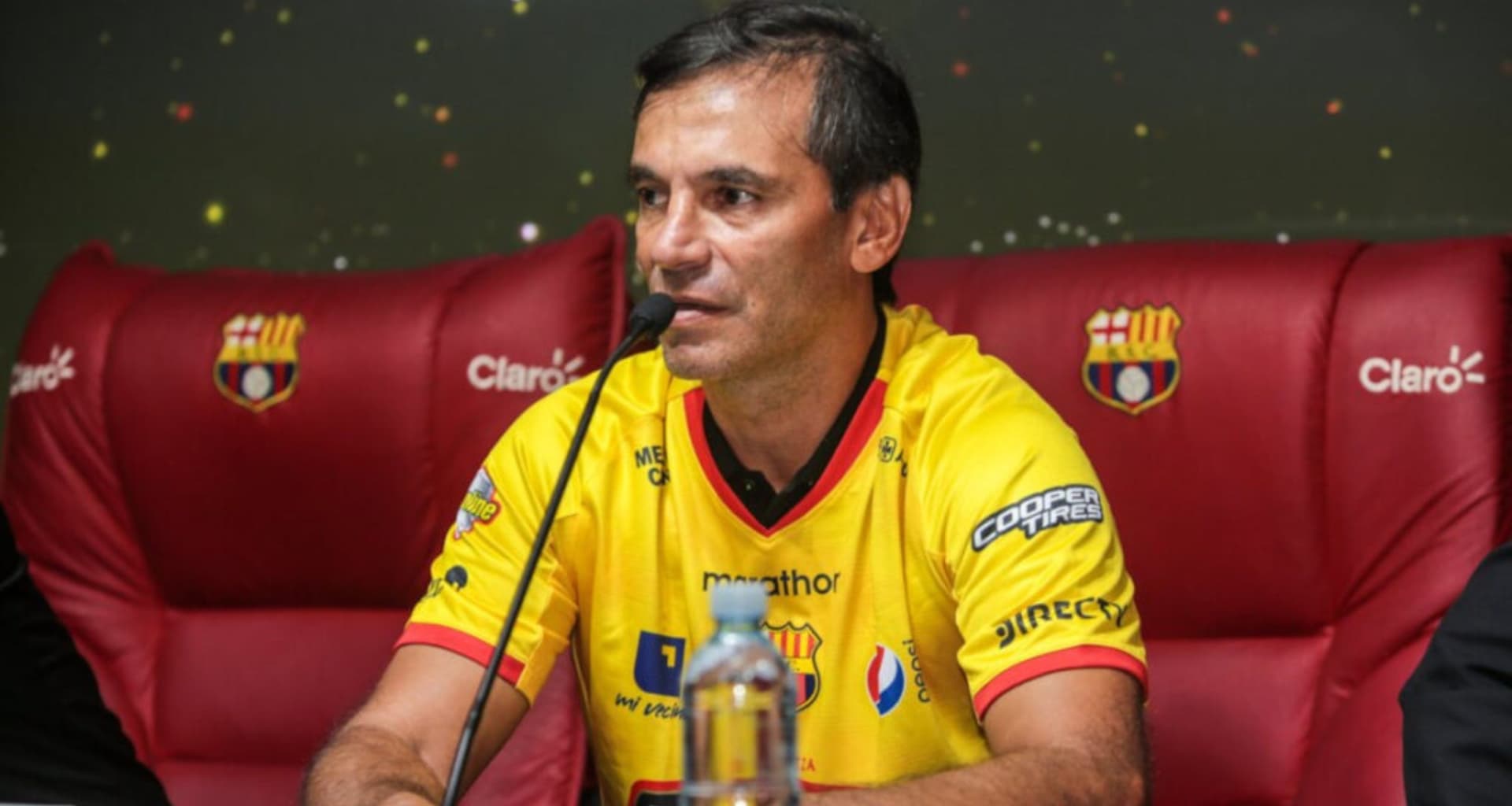 Fabián Bustos habló sobre Barcelona SC, donde ha sido campeón y le dio una nueva oportunidad para dirigir en Ecuador