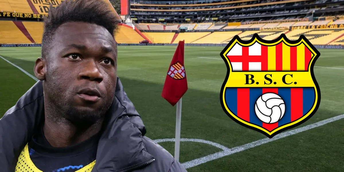 Felipe Caicedo (Foto tomada de: Barcelona SC/Felipe Caicedo/Wikipedia)