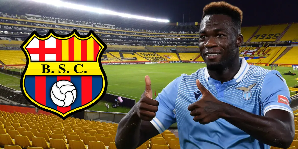 Felipe Caicedo (Foto tomada de: Barcelona SC/Lazio/Wikipedia)