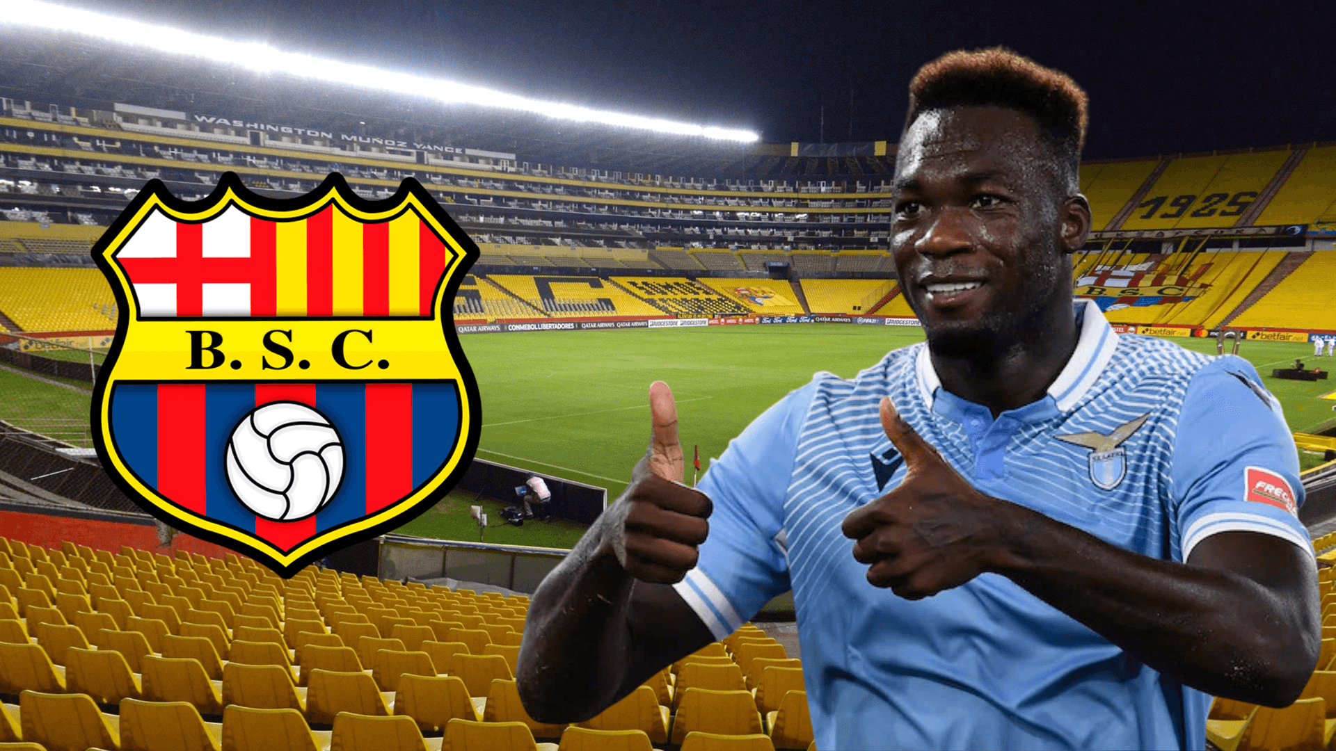 Felipe Caicedo (Foto tomada de: Barcelona SC/Lazio/Wikipedia)