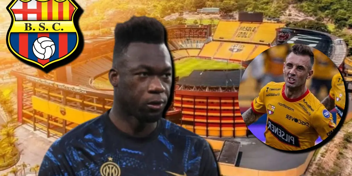 Felipe Caicedo podría traicionar a Barcelona SC, lo que revelaron del delantero