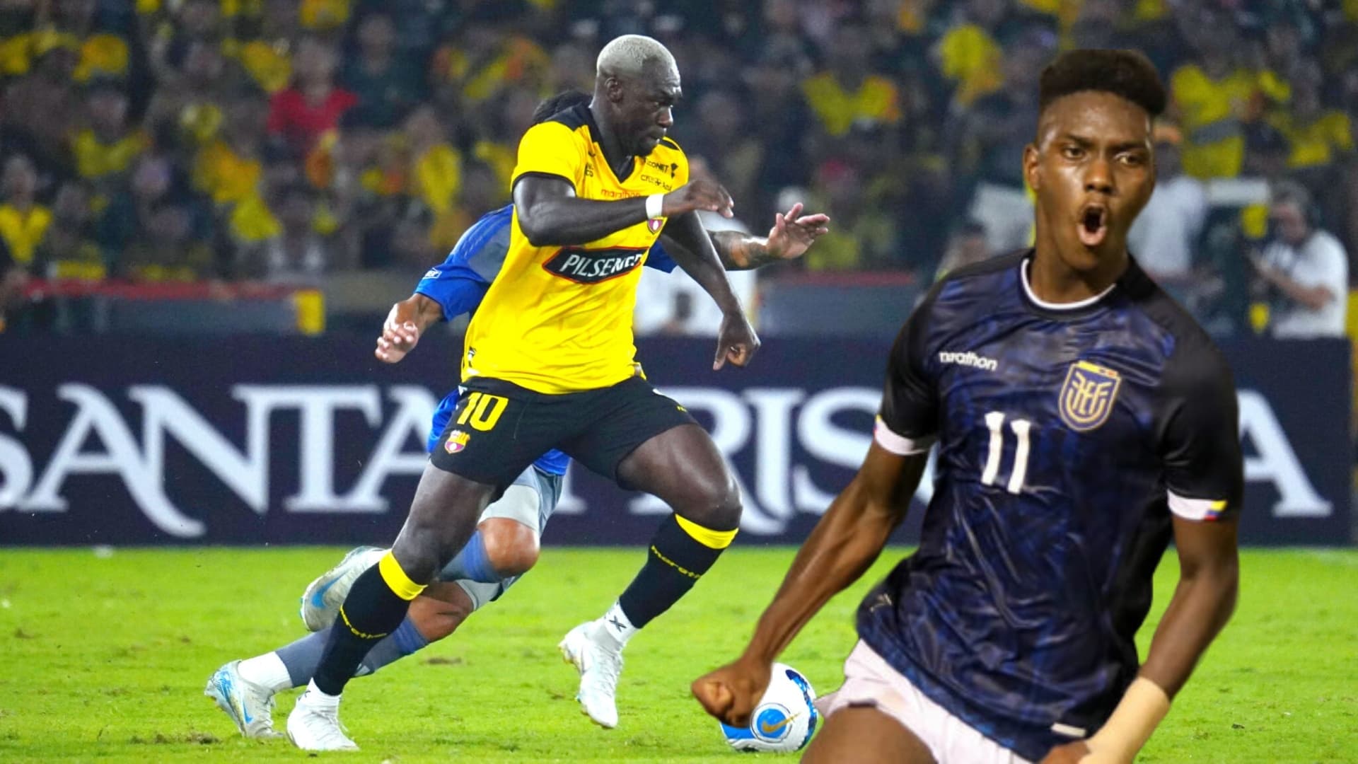 Felipe Caicedo y Allen Obando / Foto de: Un Solo Ídolo