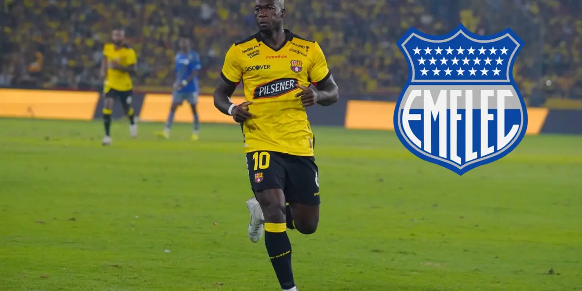 Felipe Caicedo y Emelec / Foto de: Un Solo Ídolo