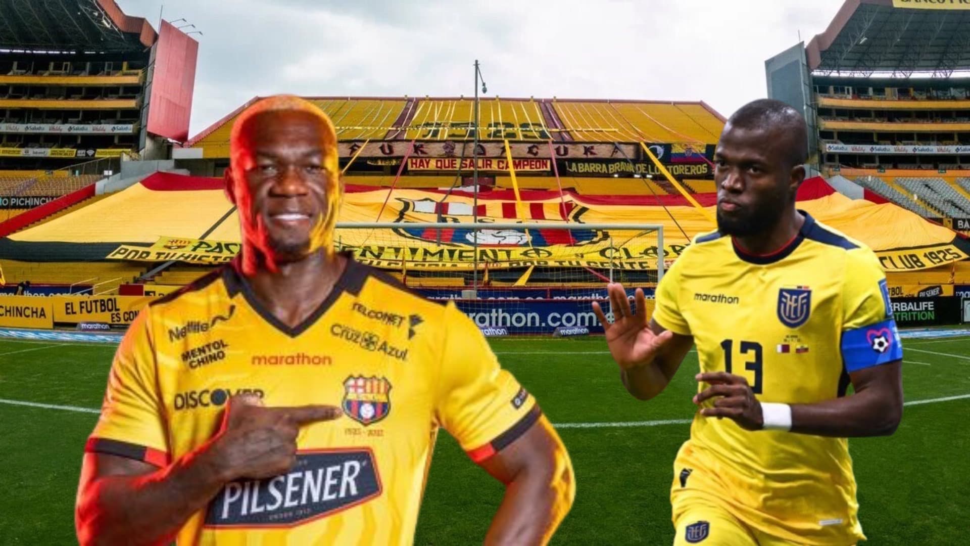 Felipe Caicedo y Enner Valencia / Foto de: Un Solo Ídolo