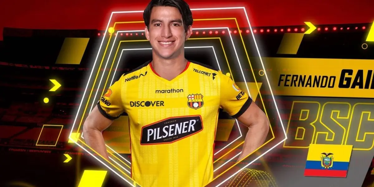 Fernando Gaibor envió un mensaje que no gustará a los hinchas de Emelec