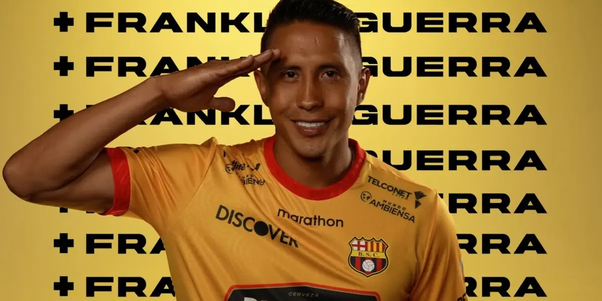 Franklin Guerra jugador de Barcelona SC