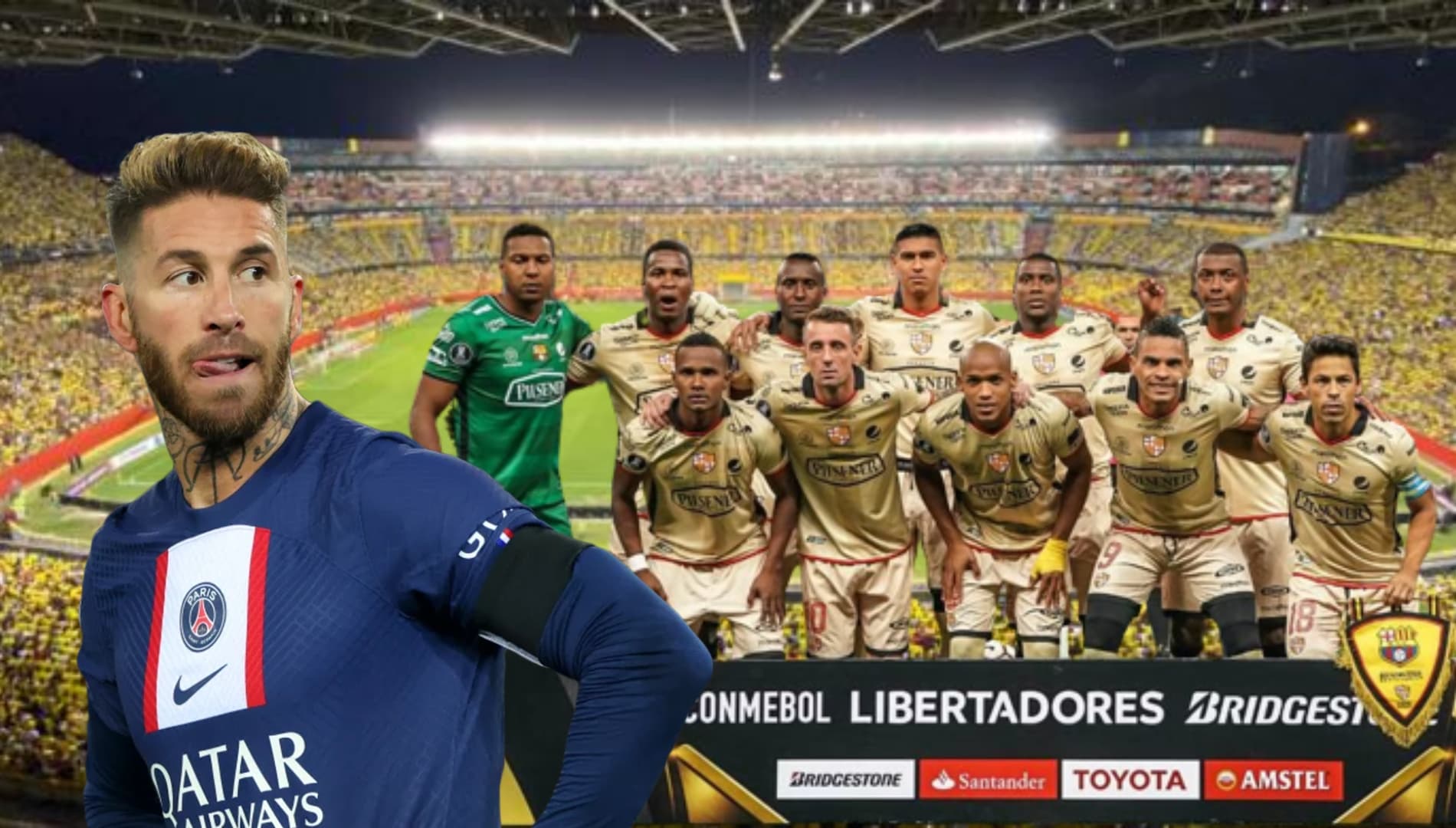 Fue semifinalista de Libertadores con BSC y ahora se comparó con Ramos, vale 6 millones