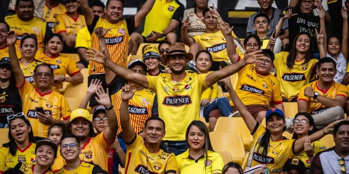 Hinchas Barcelona SC / Foto tomada de: API