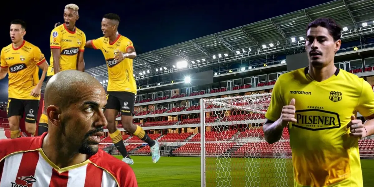 Ismael Blanco visitó a Barcelona SC en su lugar de concentración previo al duelo con Estudiantes