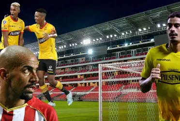 Ismael Blanco visitó a Barcelona SC en su lugar de concentración previo al duelo con Estudiantes