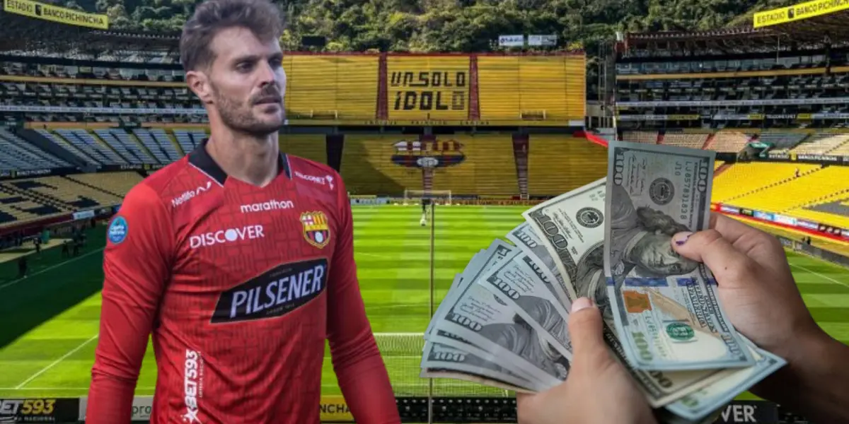 Javier Burrai (Foto tomada de: Barcelona SC/API/El Universo)