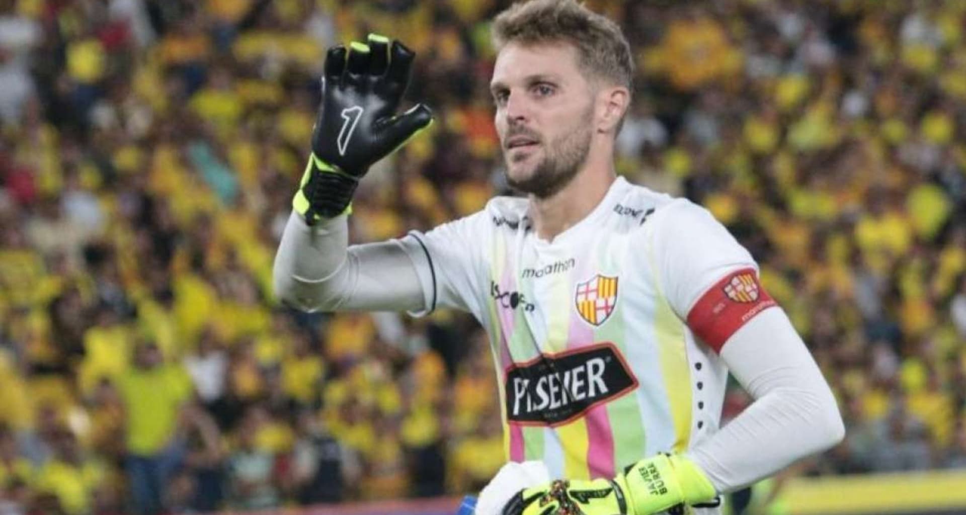 Javier Burrai le dio la mejor noticia a los hinchas de Barcelona SC