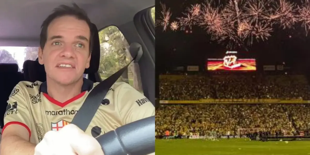 Jero Freixas se lanzó un mensaje que le quemó la sorpresa que tenía Barcelona SC para la Noche Amarilla