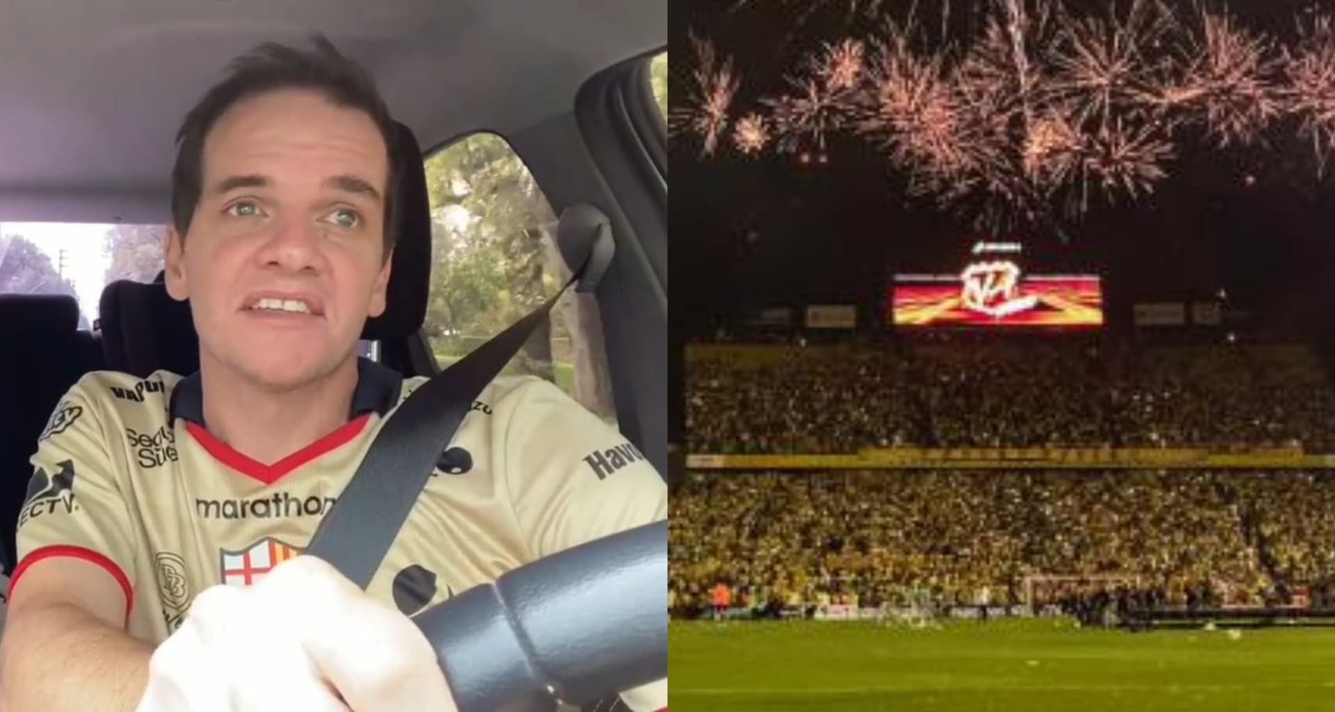 Jero Freixas se lanzó un mensaje que le quemó la sorpresa que tenía Barcelona SC para la Noche Amarilla