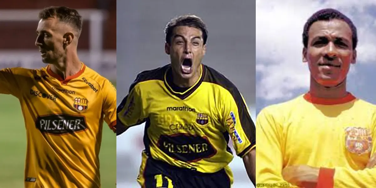 Jimmy Montanero y Manuel Uquillas serian dos  de los 4 jugadores con mayor campeonatos en la historia de Barcelona