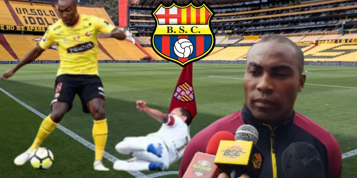 Joffre Guerrón no rindió en Barcelona SC, lo trajeron como crack y a esto se dedica ahora